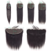 Human Hair Straight Free Part 13x4 Lace Frontal Natural Color Virgin Hair
